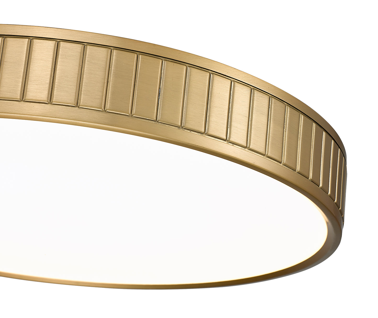 1005F20-MGLD-LED - Madison 1 Light Flush 20" Mount - Modern Gold
