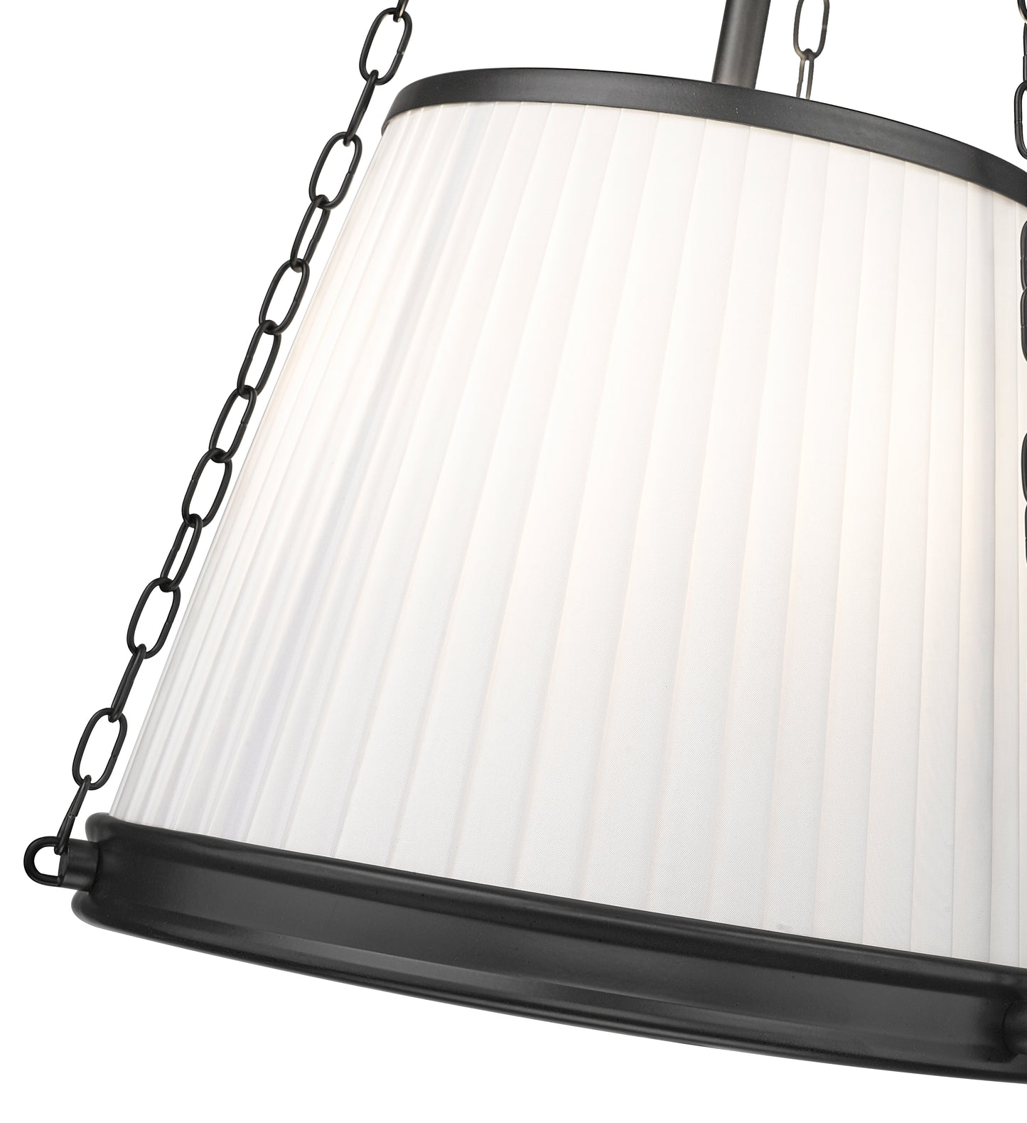 1954P12-MB - Madeline 4 Light 12" Pendant - Matte Black