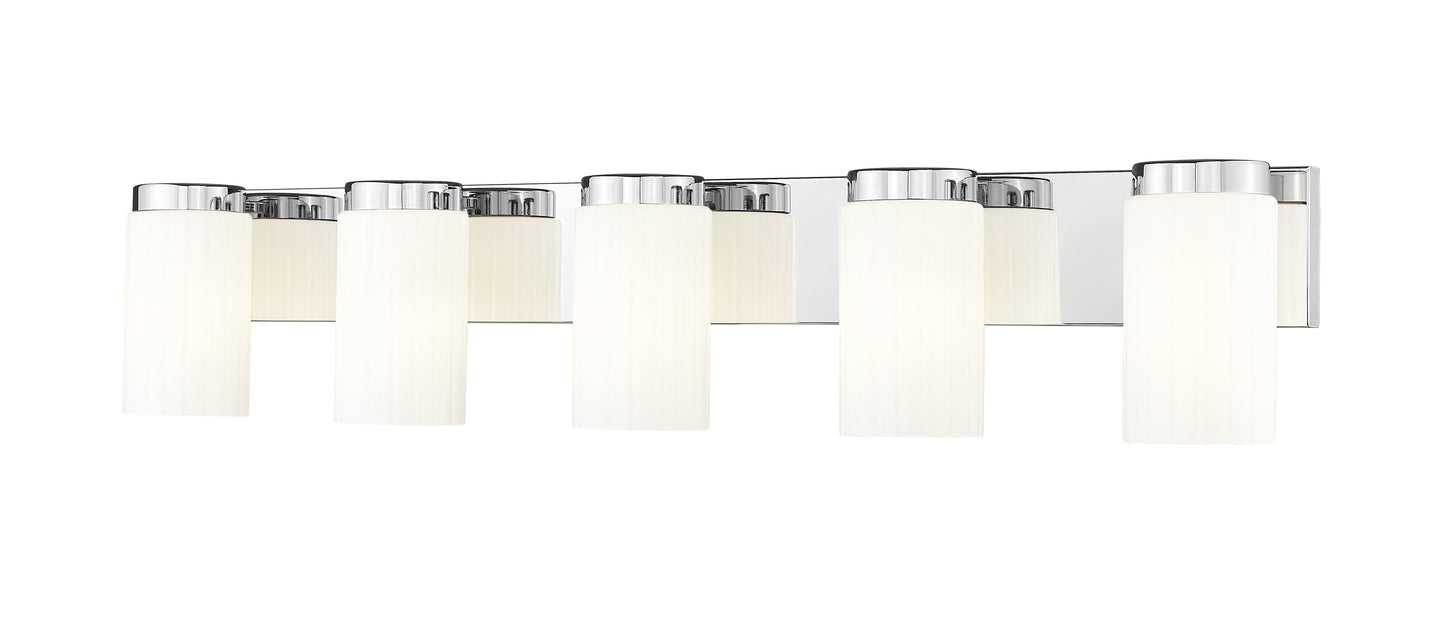 746-5V-CH - Burk 5 Light 38" Vanity - Chrome