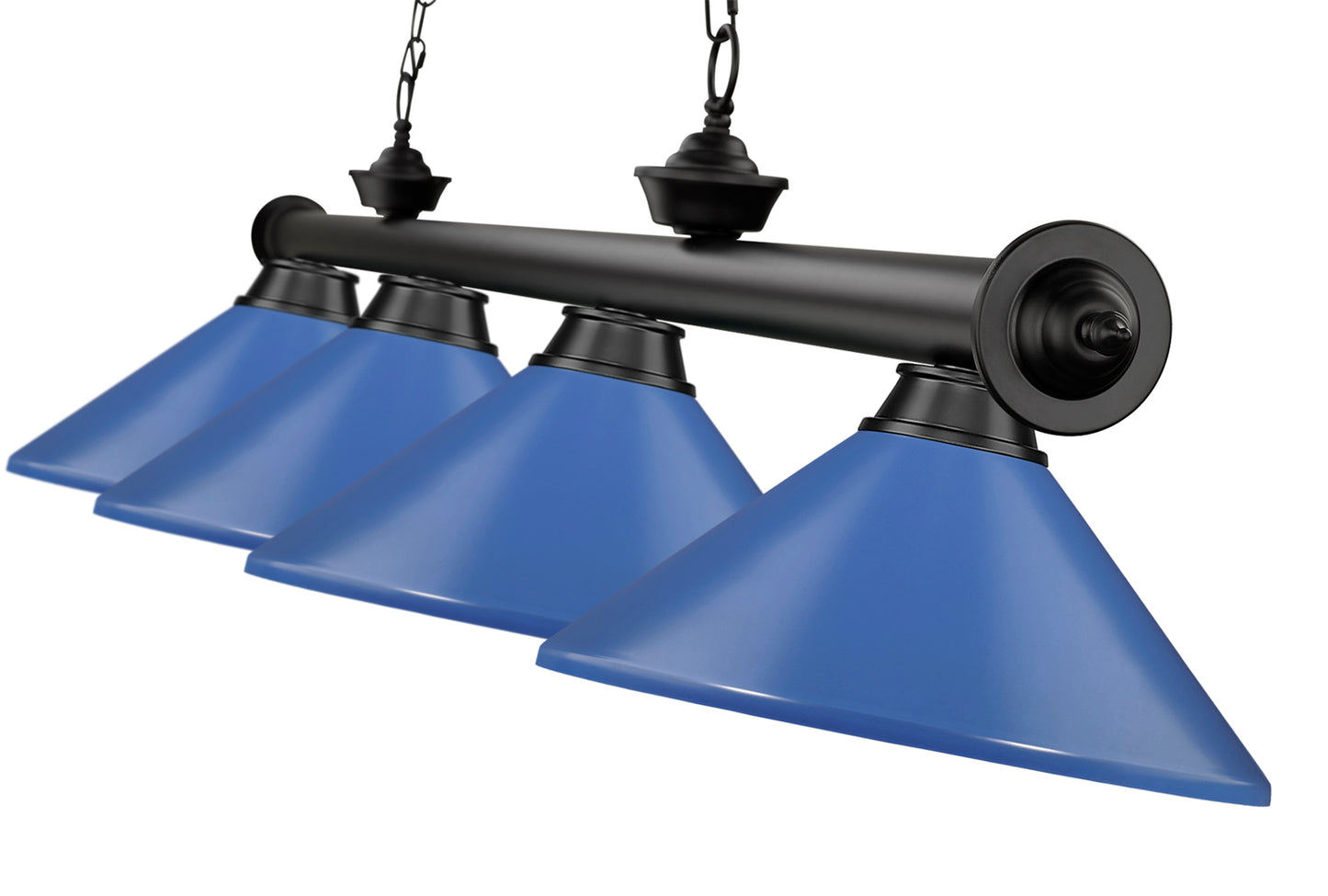 2306-4MB-MNB - Cordon 4 Light 82" Billiard - Matte Black