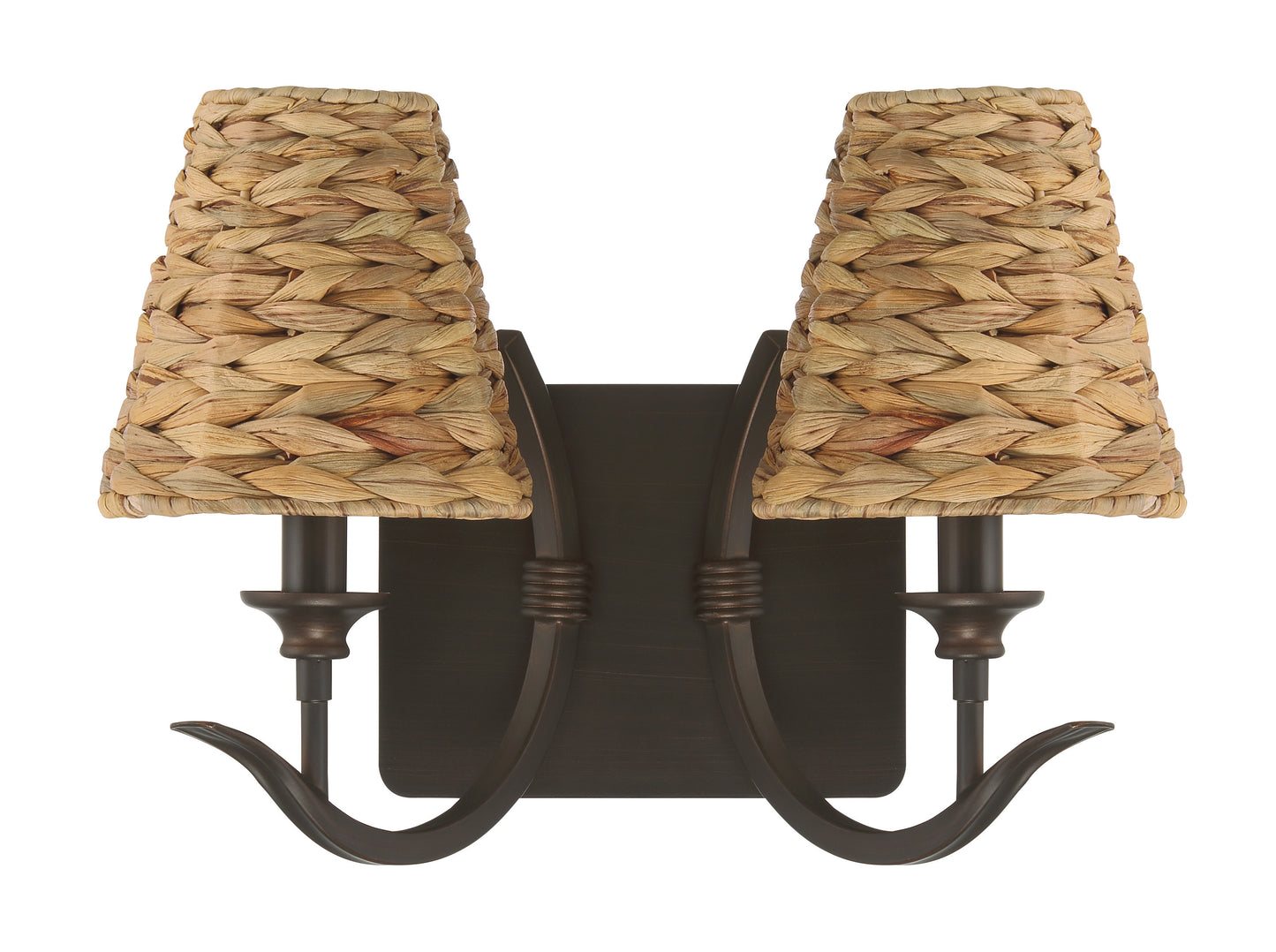 58362-ABZ - Kokomo 2 Light 10.13" High Wall Sconce - Aged Bronze Brushed