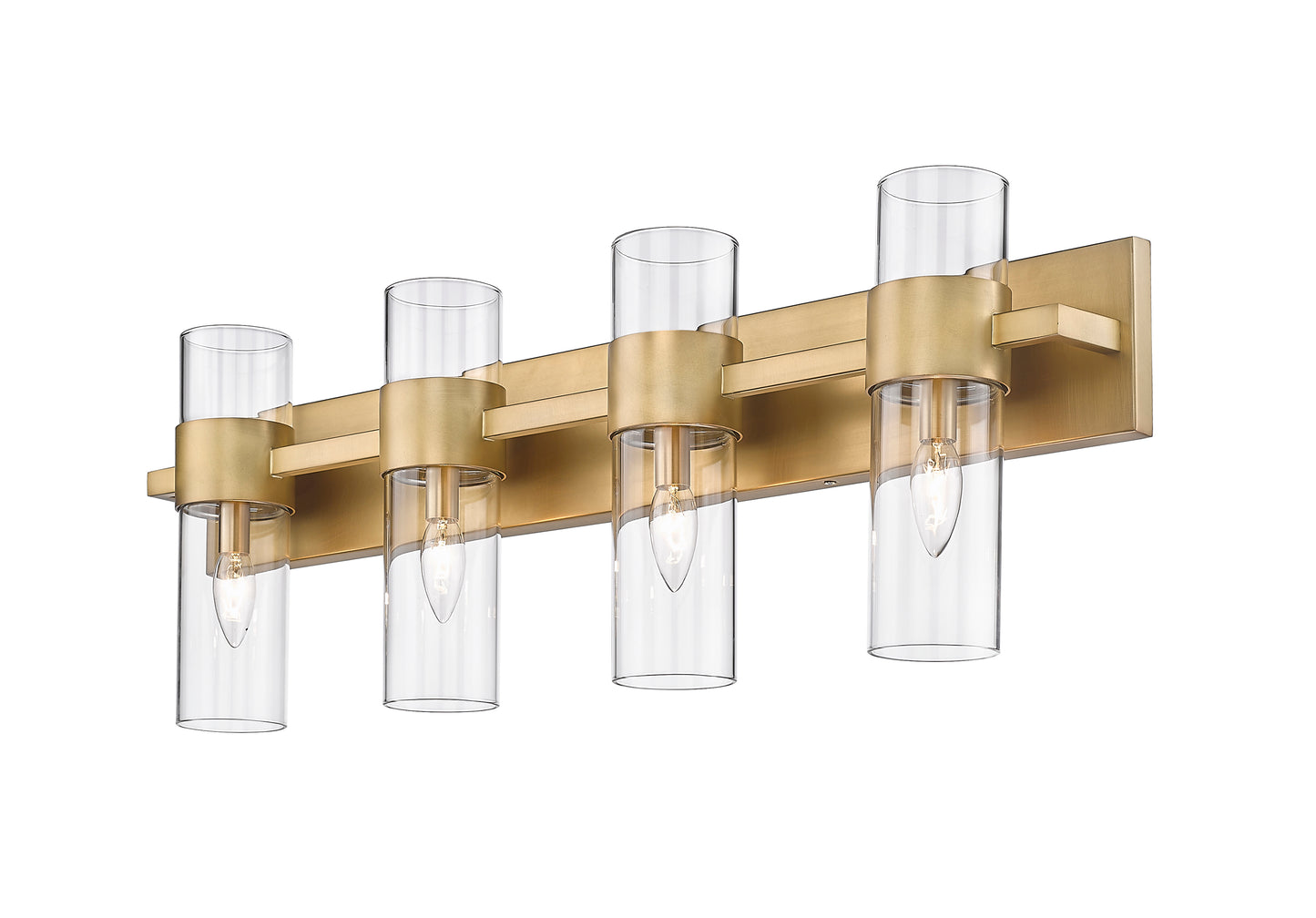 343-4V-RB - Lawson 4 Light 32" Vanity - Rubbed Brass