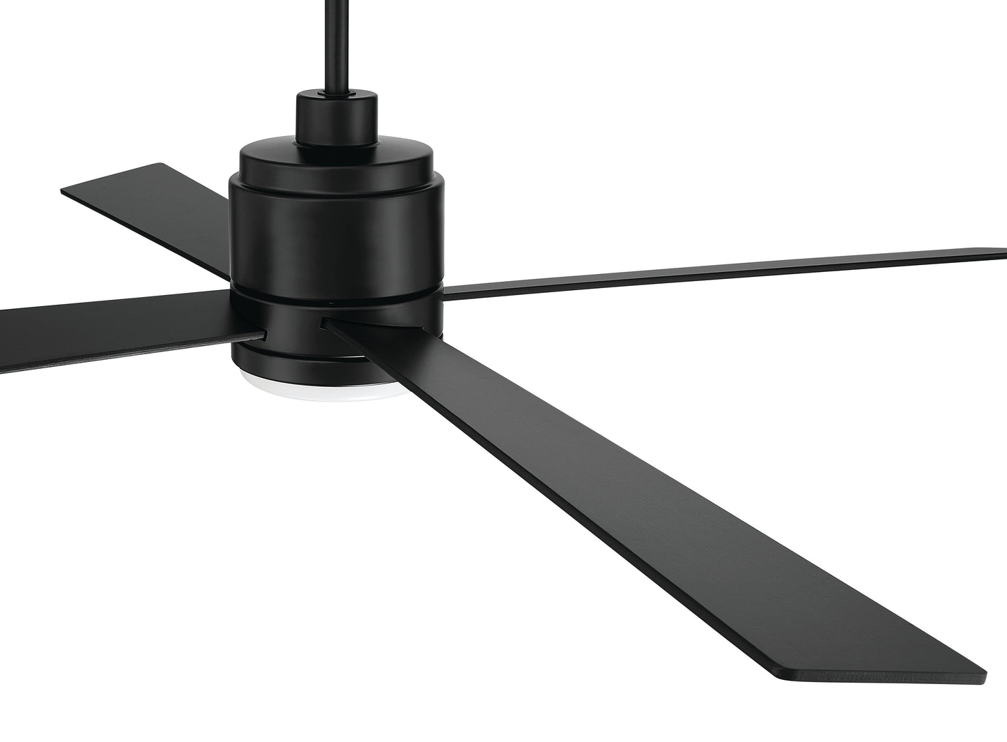 MCY60FB4 - McCoy 60" 4-blade ceiling fan with 2-wire HW wall control 60" 4 Blade Ceiling Fan with Light Kit - Flat Black