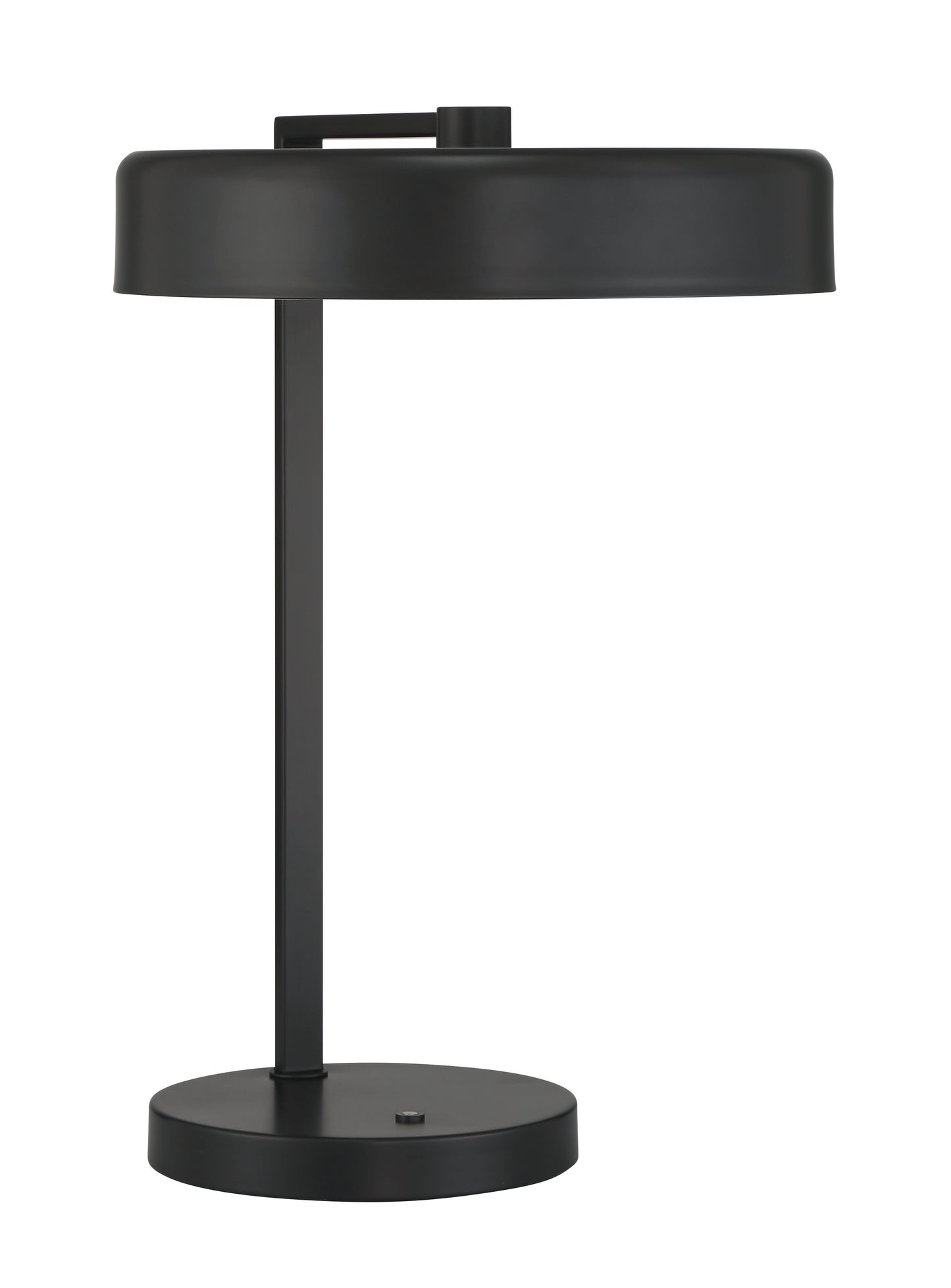 87019FB-T - Keeva 1 Light 17" High Table Lamp - Flat Black
