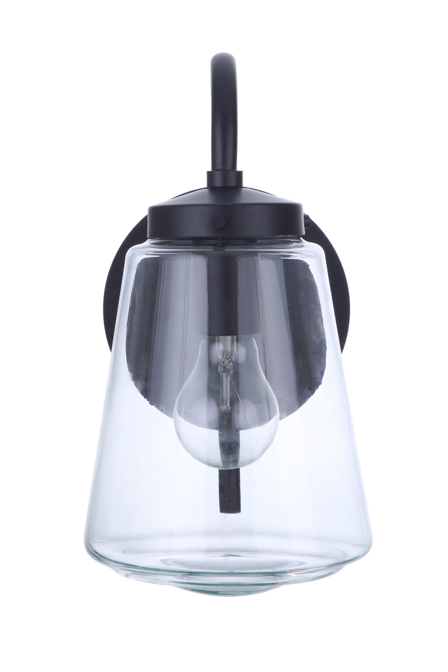 ZA3804-MN - Laclede 1 Light 12" High Outdoor Wall Lantern - Midnight