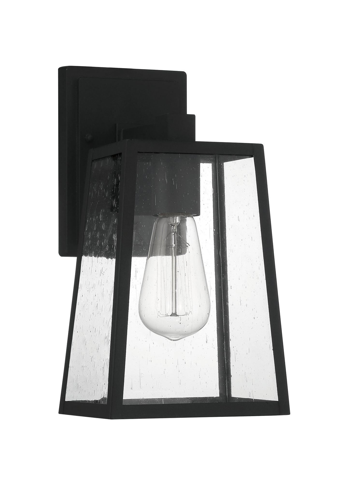 ZA4314-TB - Dunn 1 Light 11.5" High Outdoor Wall Lantern - Textured Black