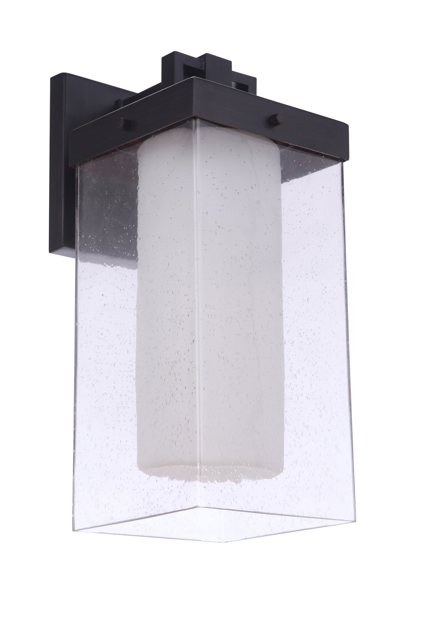 ZA5614-MN - Hayner 1 Light 17" High Outdoor Wall Lantern - Midnight