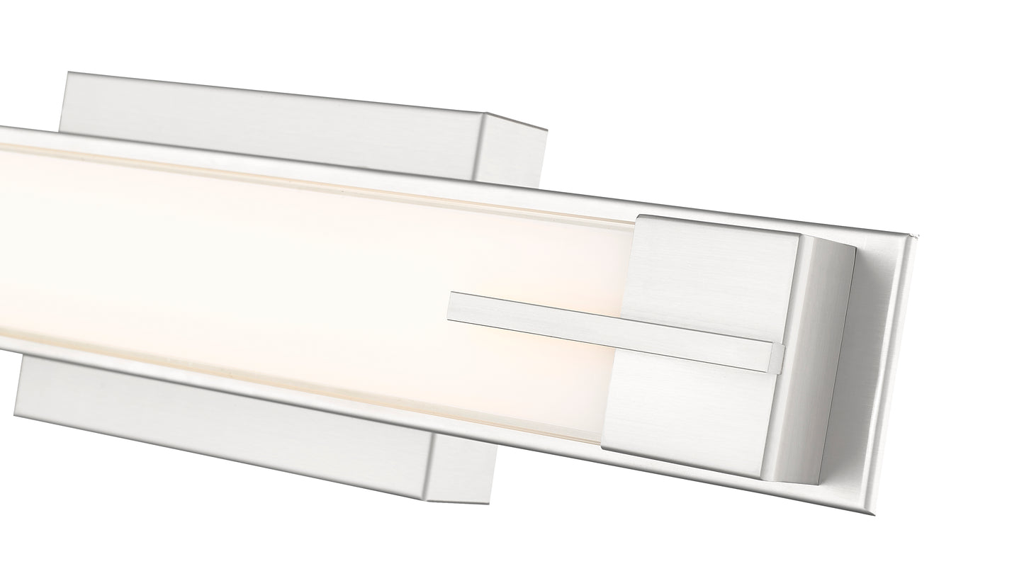 4100-18W-BN-LED - Chase 1 Light 18" Vanity - Brushed Nickel