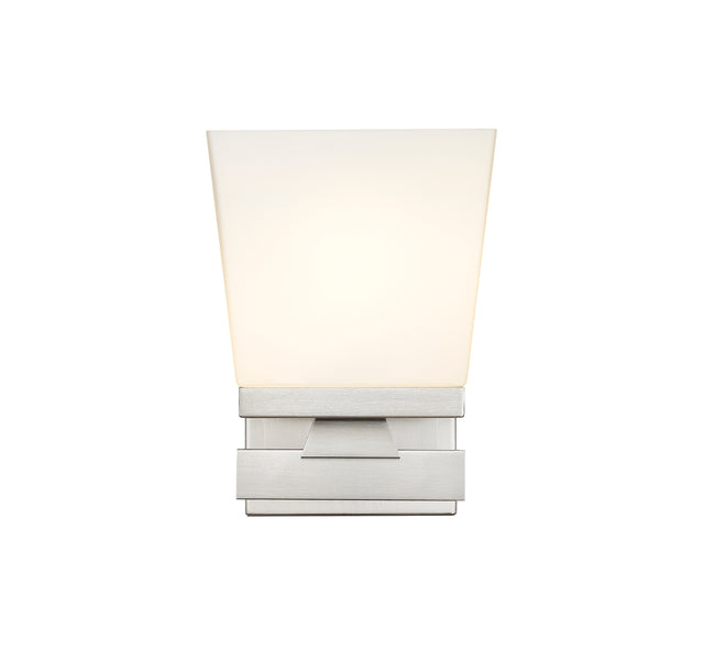 1937-1S-BN - Astor 1 Light Wall 8" Sconce - Brushed Nickel