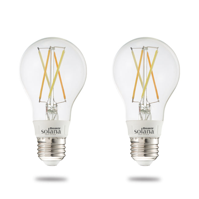 290110 - Clear A19 Wi-Fi Smart LED Light Bulb - 5.5 Watt - Adjustable Color Temperature