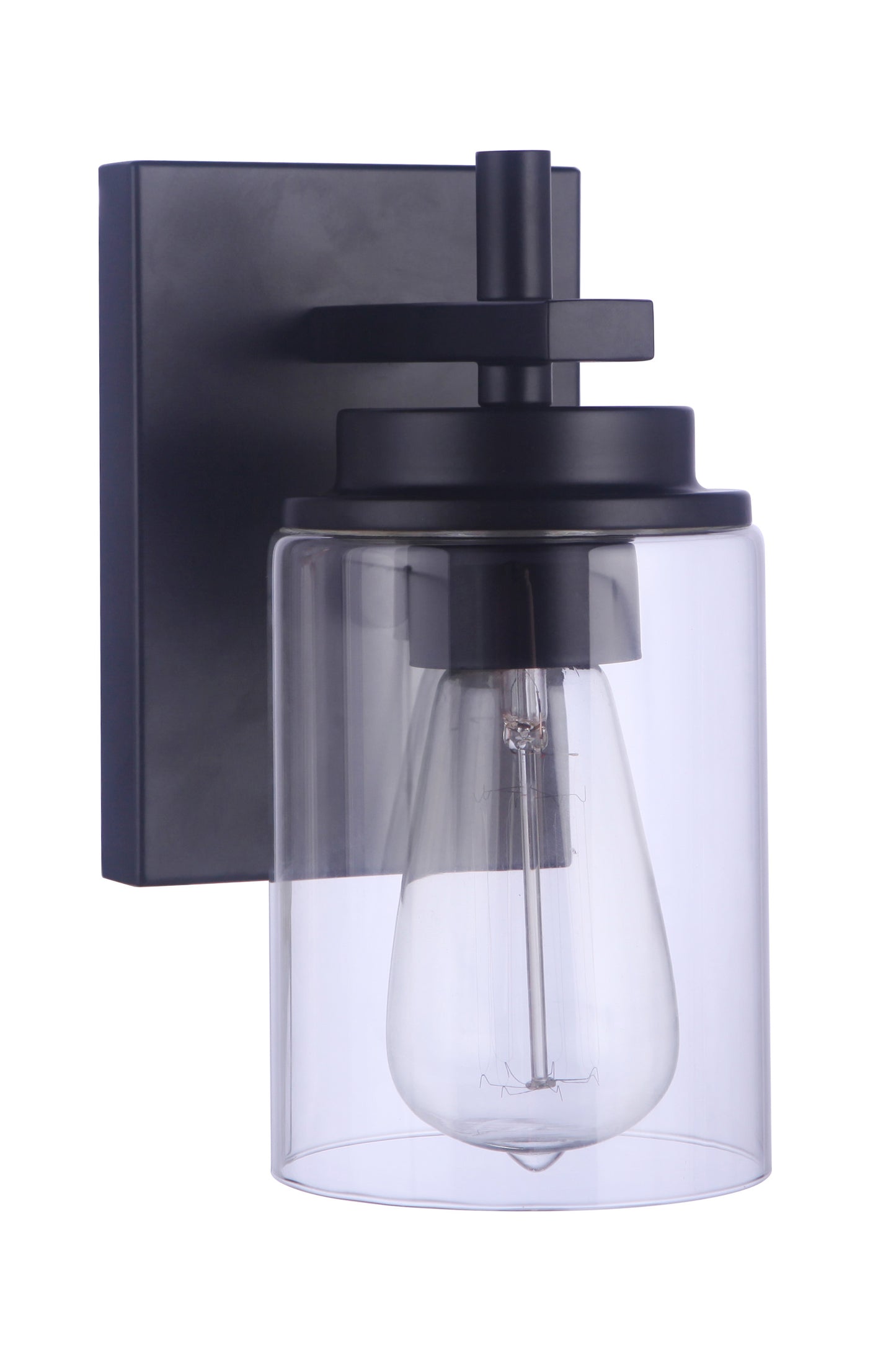 17405FB1 - Reeves 1 Light 7.75" High Wall Sconce - Flat Black