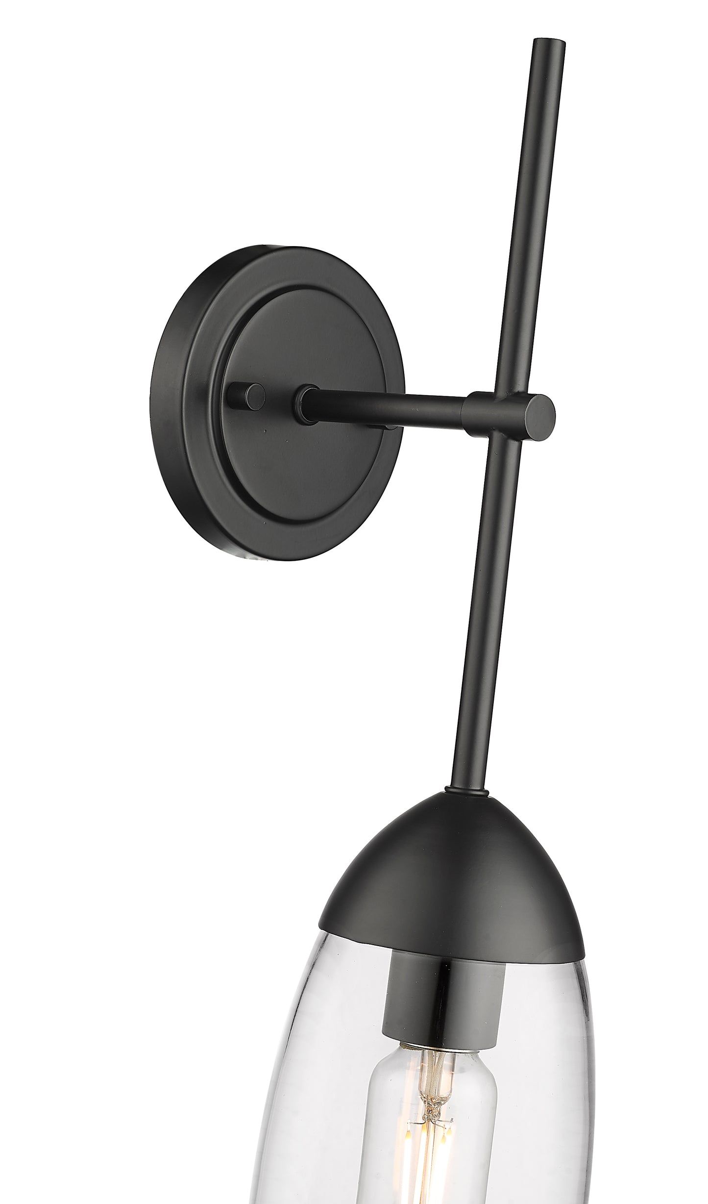 651S-MB - Arden 1 Light Wall 22" Sconce - Matte Black