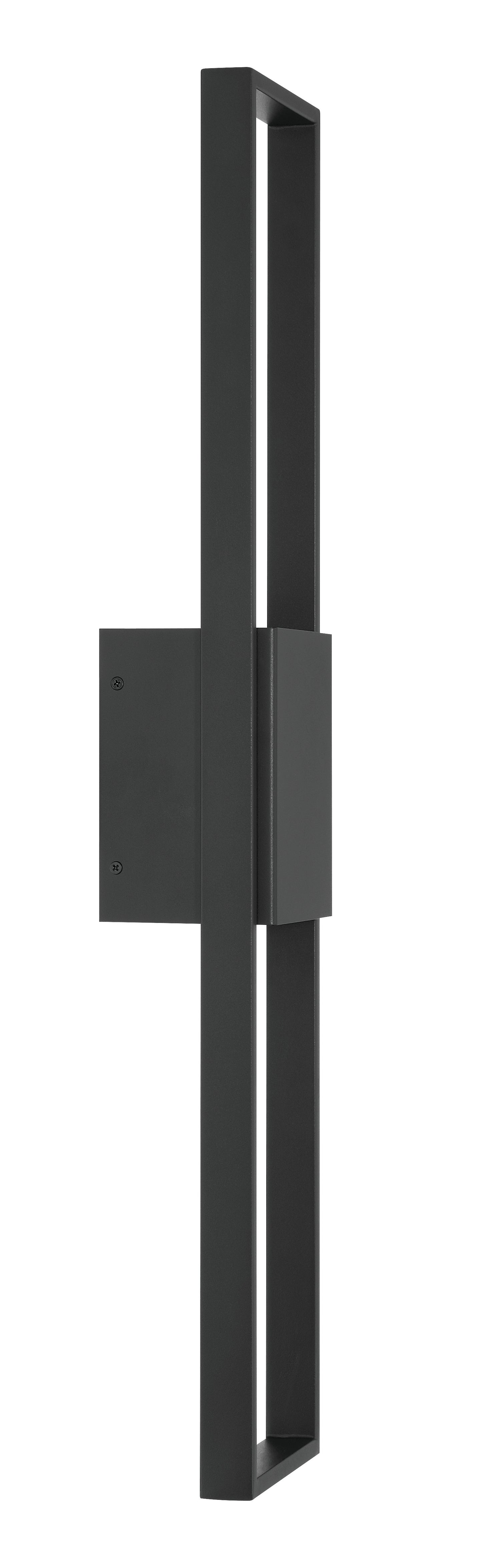 ZA8510-TB-LED - Contact 2 Light 27" High Outdoor Wall Lantern - Textured Black
