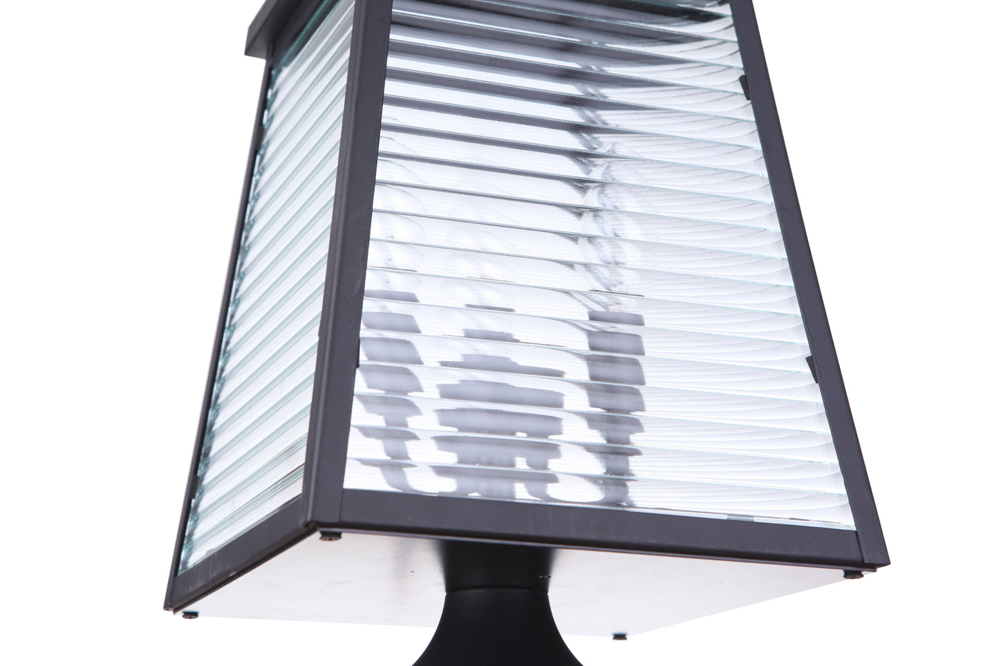 ZA4115-MN - Armstrong 3 Light 16" High Post Mount - Midnight