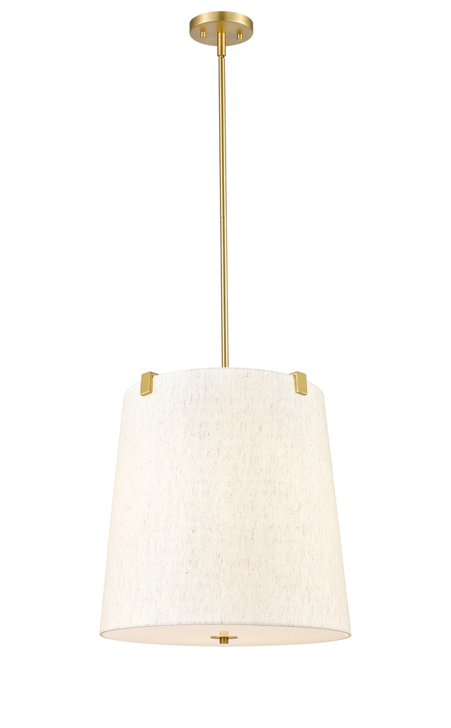 3502P18-MGLD - Weston 5 Light 18" Pendant - Modern Gold