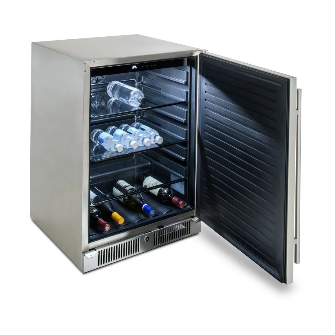 24" Outdoor Stainless Steel Refrigerator - 5.5 Cu Ft - BLZ-SSRF-5.5