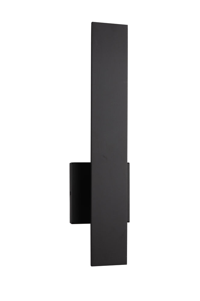 ZA2660-MN-LED - Rens 1 Light 18" High Outdoor Wall Lantern - Midnight
