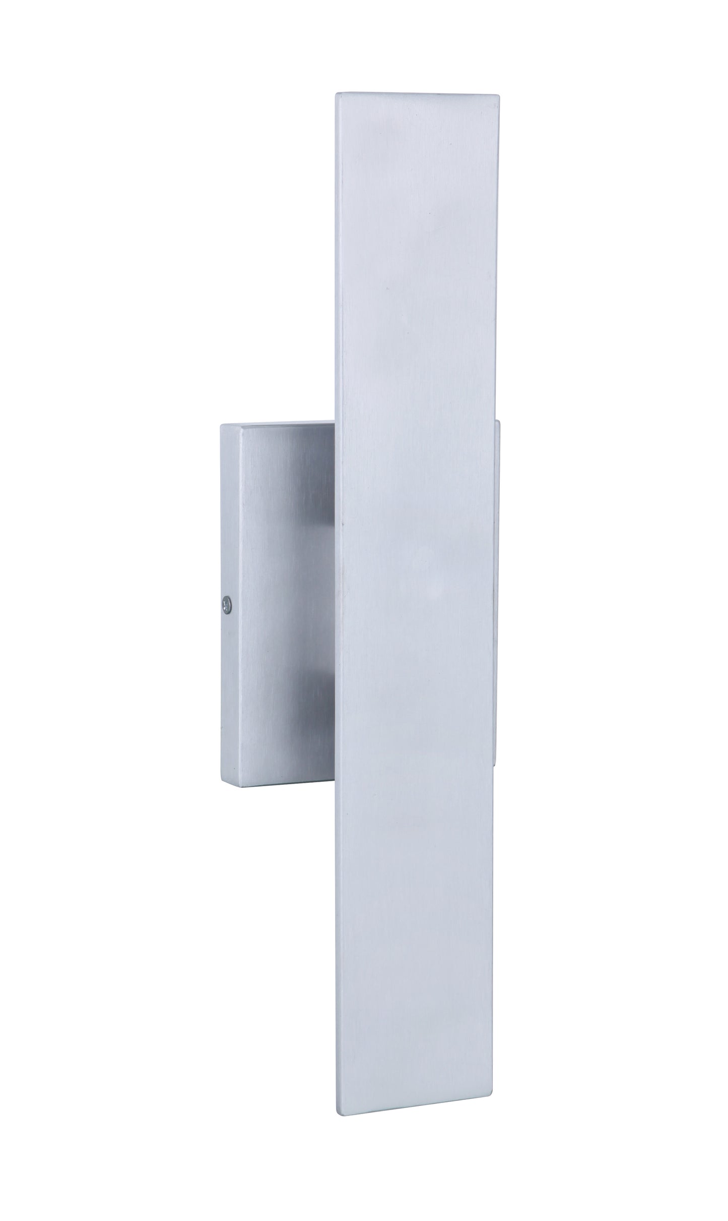 ZA2600-BAO-LED - Rens 1 Light 16" High Outdoor Wall Lantern - Brushed Aluminum