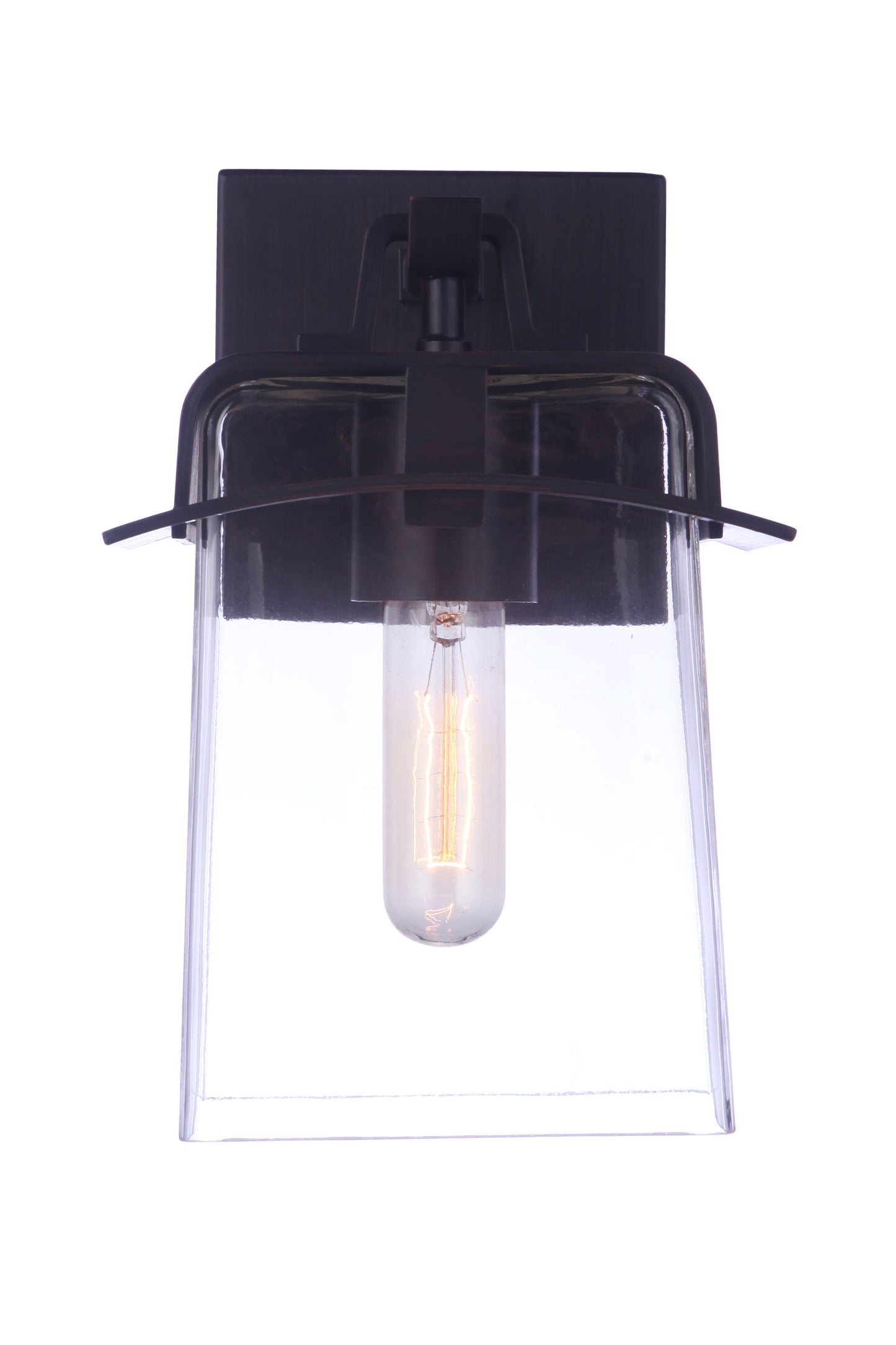 ZA6004-ABZ - Smithy 1 Light 10.38" High Outdoor Wall Lantern - Aged Bronze Brushed