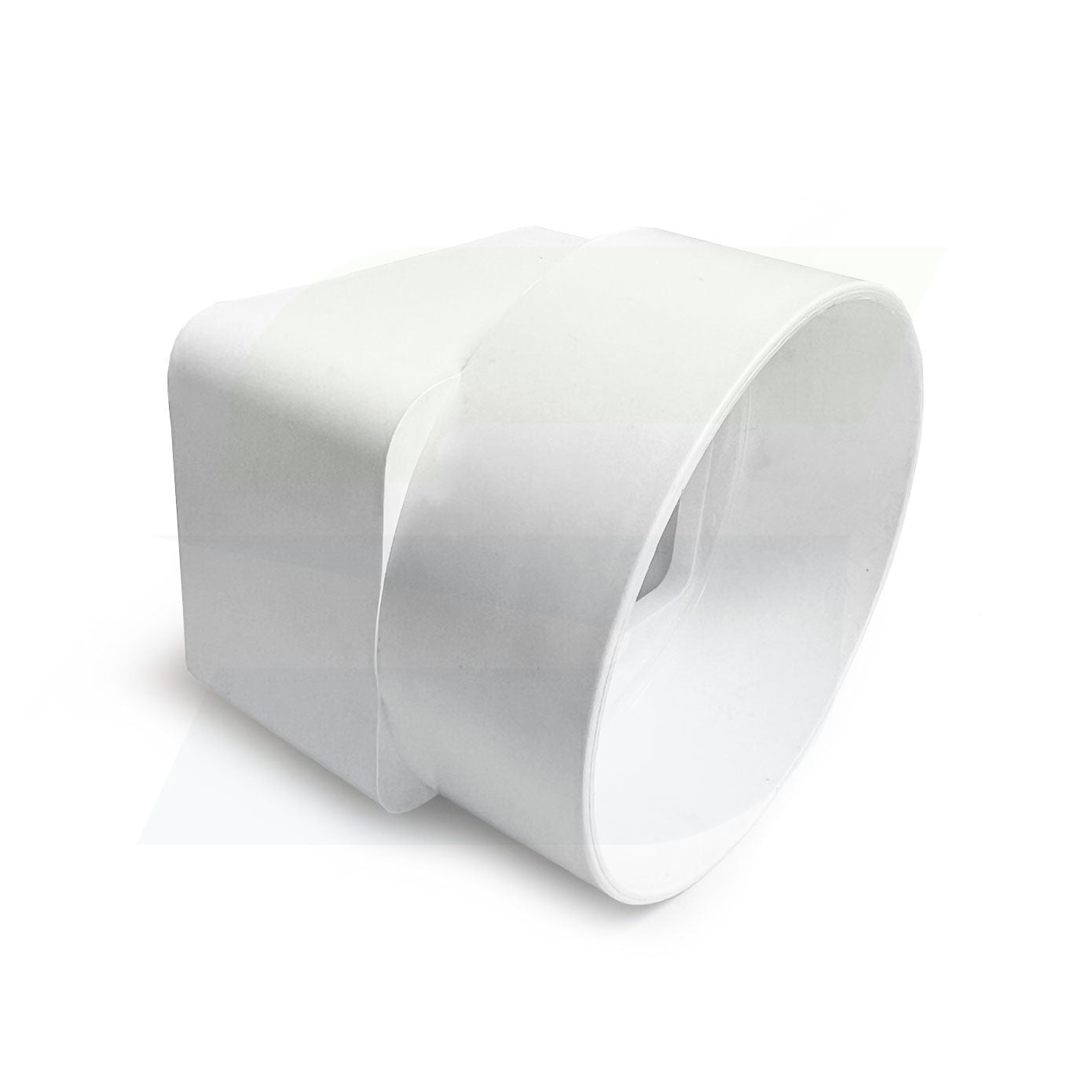 9P09 - PVC Downspout Adapter - 3" x 4" Downspout x 4" DWV / SCH40 Hub