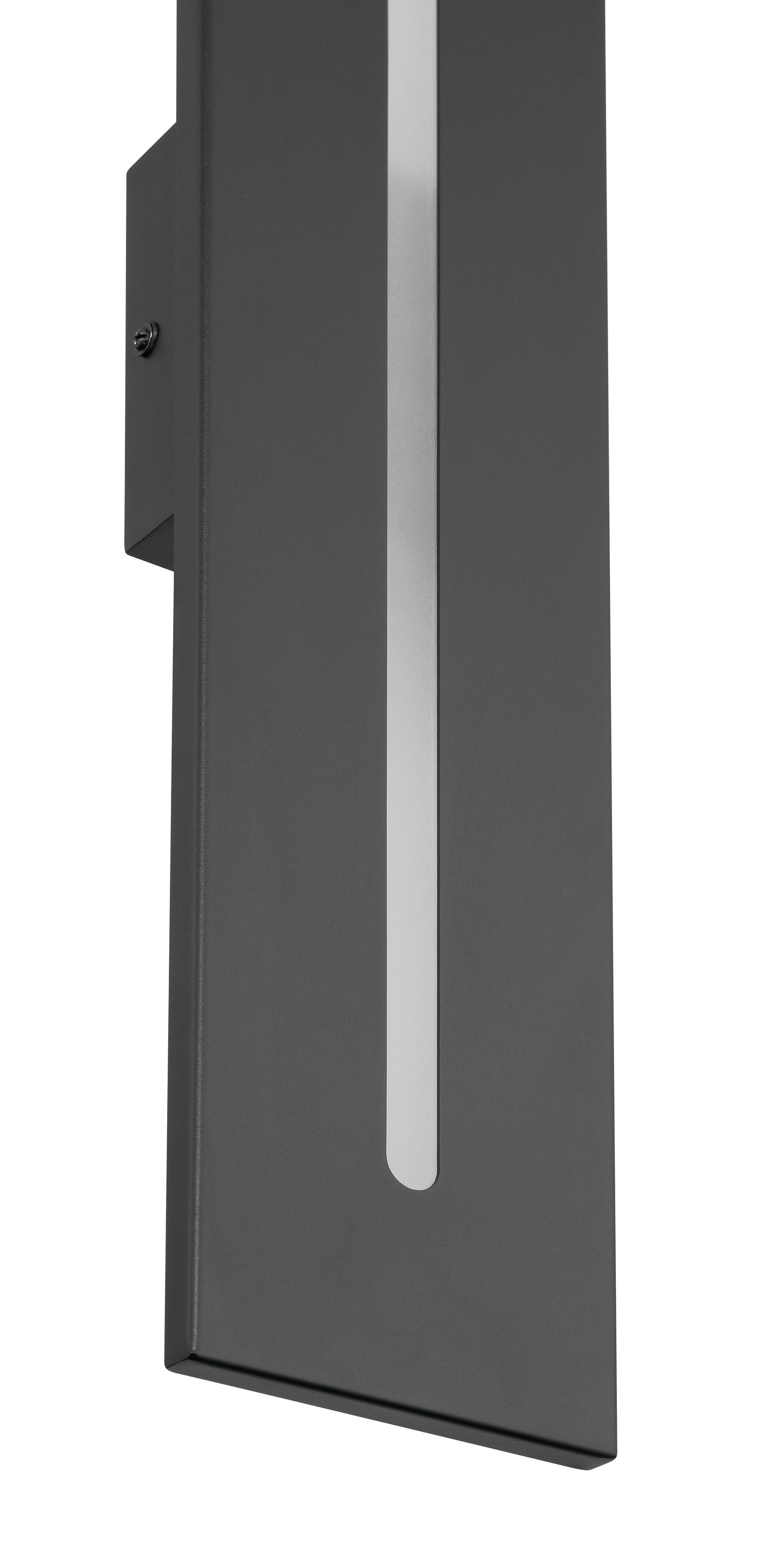ZA8400-TB-LED - Profiled 1 Light 24" High Outdoor Wall Lantern - Textured Black