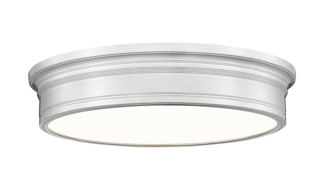 7702F20-BN-LED - Bentley 1 Light Flush 20" Mount - Brushed Nickel