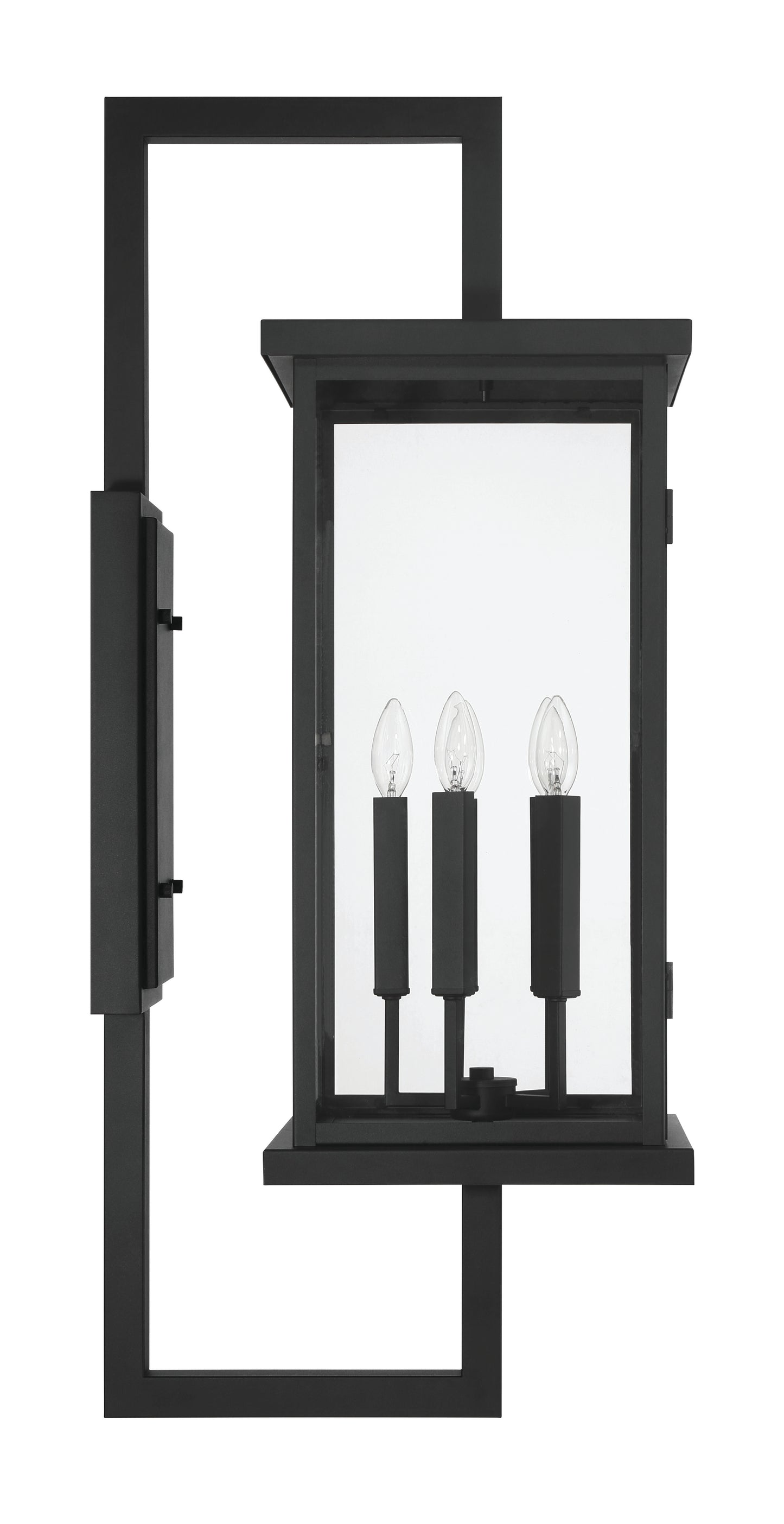 ZA8030-TB - Jordan 5 Light 38" High Outdoor Wall Lantern - Textured Black