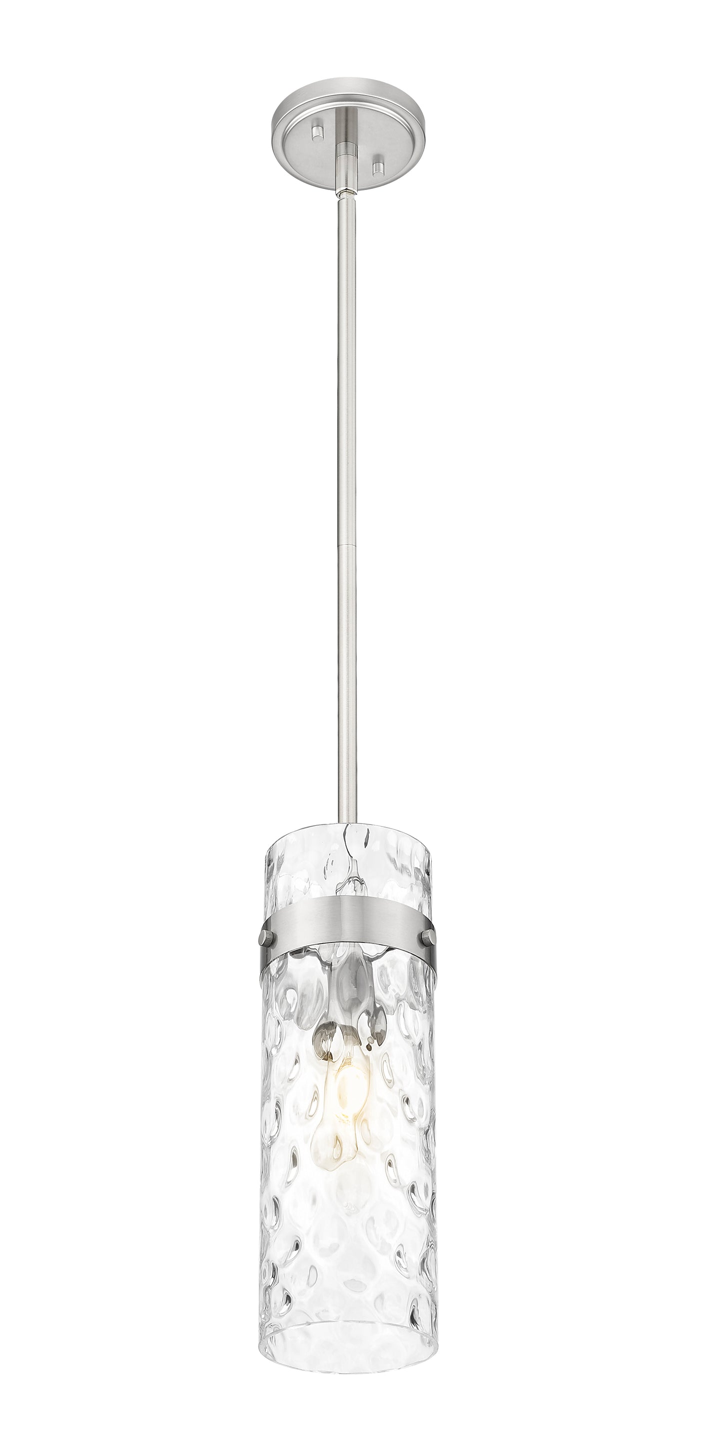 7002P5-ROD-BN - Fontaine 1 Light 6" Pendant - Brushed Nickel