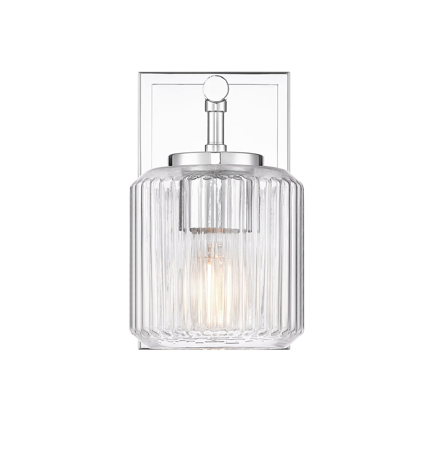 7515-1S-CH - Landon 1 Light Wall 9" Sconce - Chrome