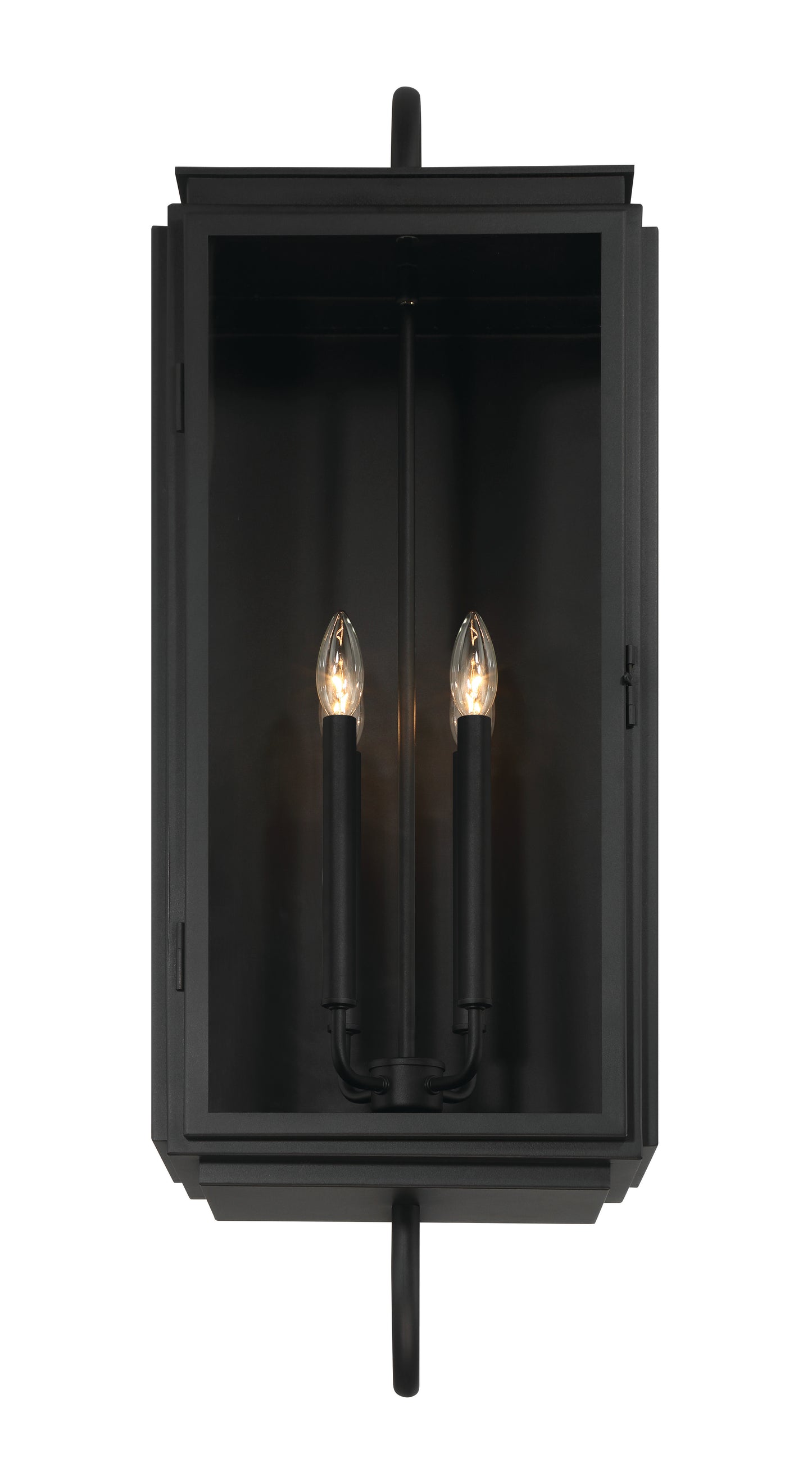 ZA7730-TB - Irving 4 Light 38" High Outdoor Wall Lantern - Textured Black