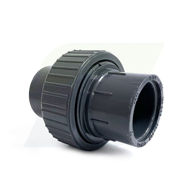 857-010 - 1" Schedule 80 PVC Union with Viton O-Ring - Socket x Socket