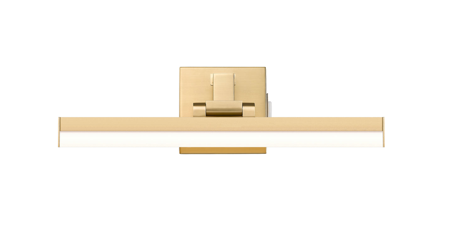 1009-18W-MGLD-LED - Liam 1 Light 18" Vanity - Modern Gold