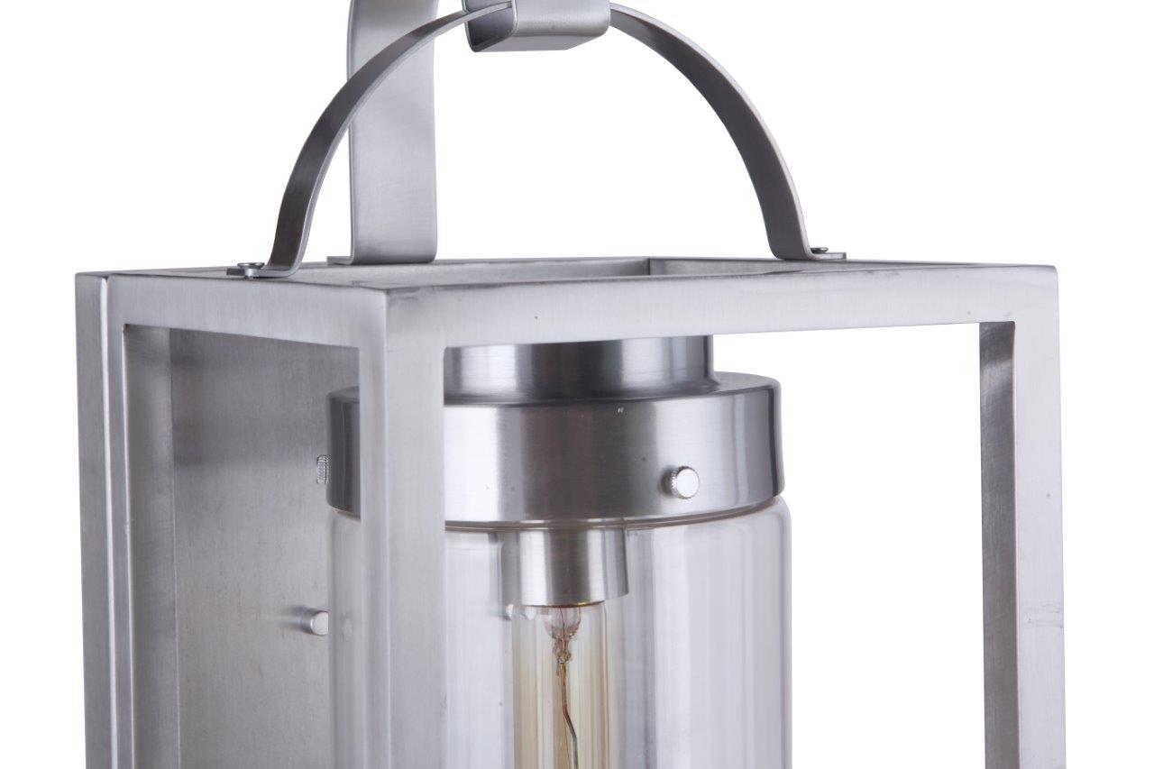 ZA4824-SA - Neo 1 Light 20" High Outdoor Wall Lantern - Satin Aluminum