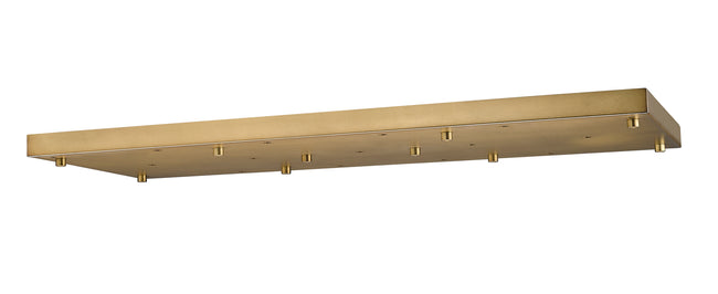 CP4217L-RB - Multi Point Canopy 17 Light Ceiling 18" Plate - Rubbed Brass