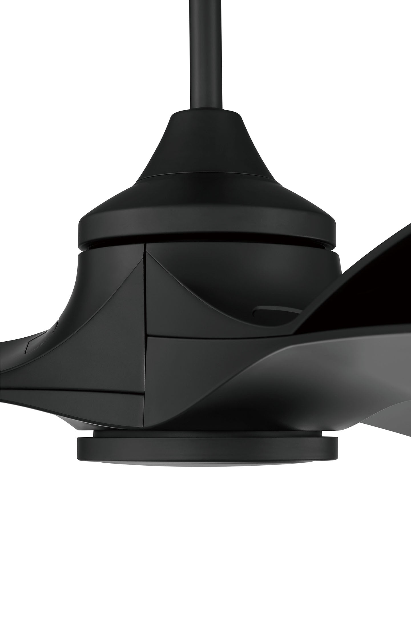 BDX60FB3-NWF - Bandeaux 60" 3 Blade Indoor Outdoor Ceiling Fan with Light Kit - Flat Black