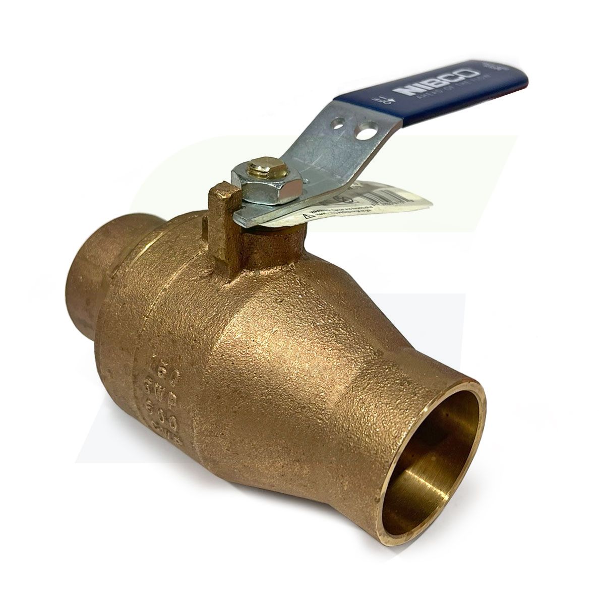 NJ8310D -  2" Bronze Full Port Ball Valve with Lever Handle S-585-70 - Sweat x Sweat