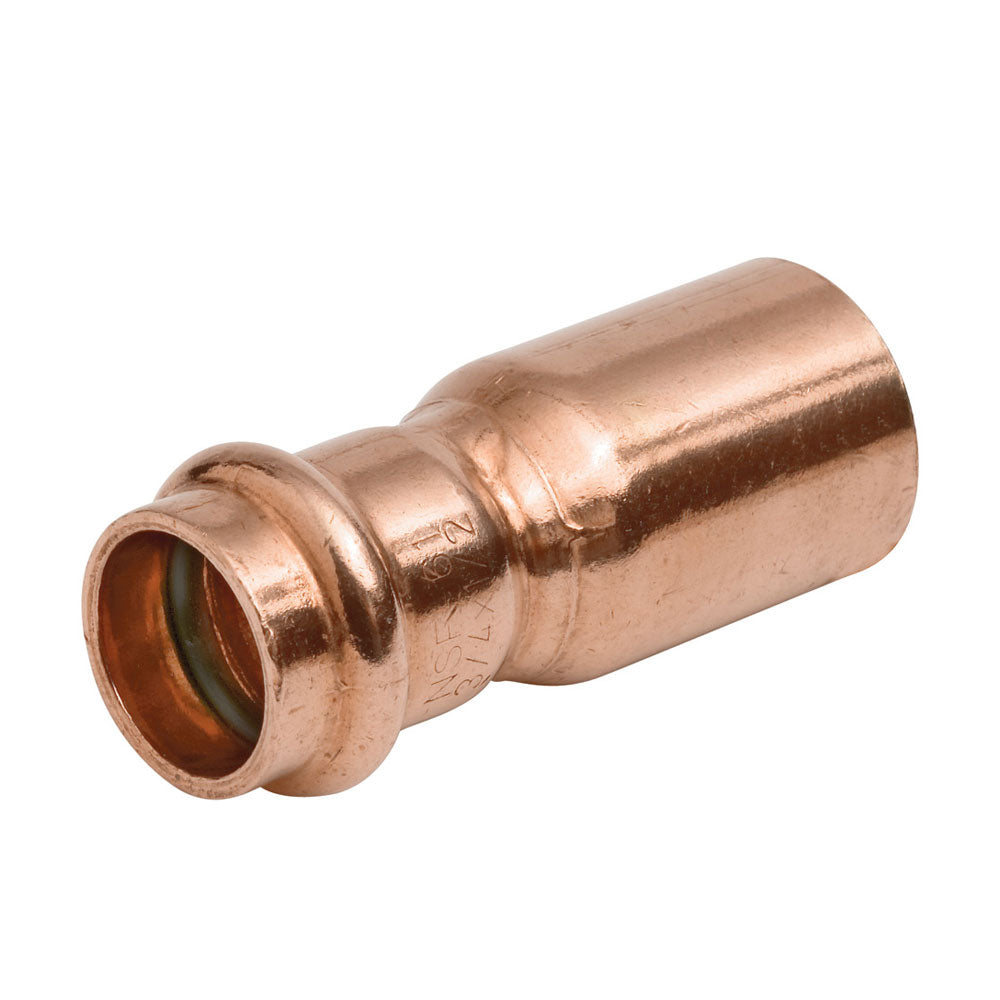 PC600-2 - Copper 1" Fitting x 3/4" Press