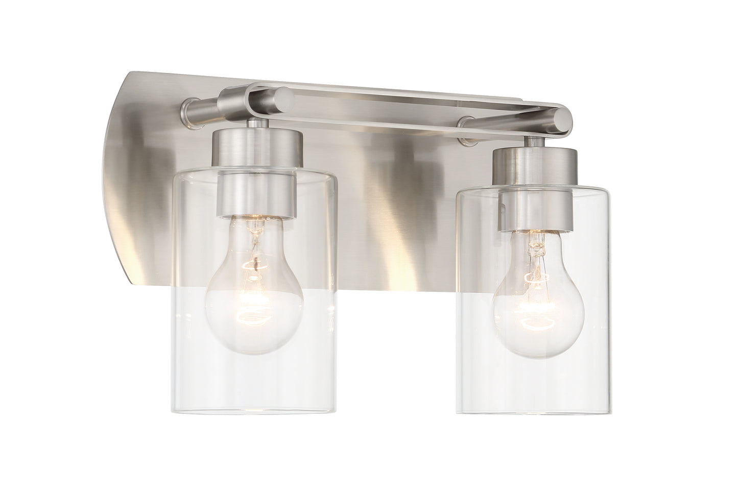 17614BNK2 - Hendrix 2 Light 14" Wide Vanity Light - Brushed Nickel