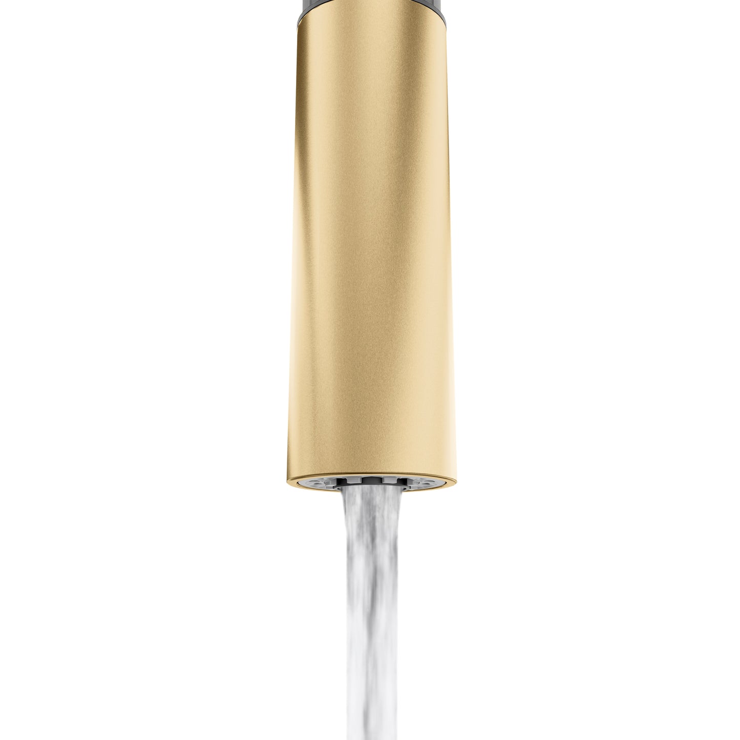 RBCN1-KF-CB - Rubicon Pull Down Single Handle Kitchen Faucet in Champagne Bronze