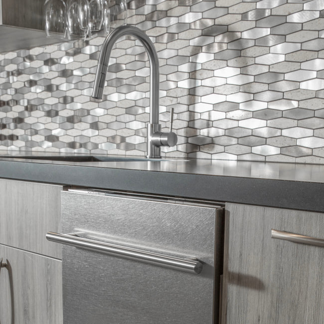 GEM-KF-BN - Gemini Kitchen Faucet in Brushed Nickel