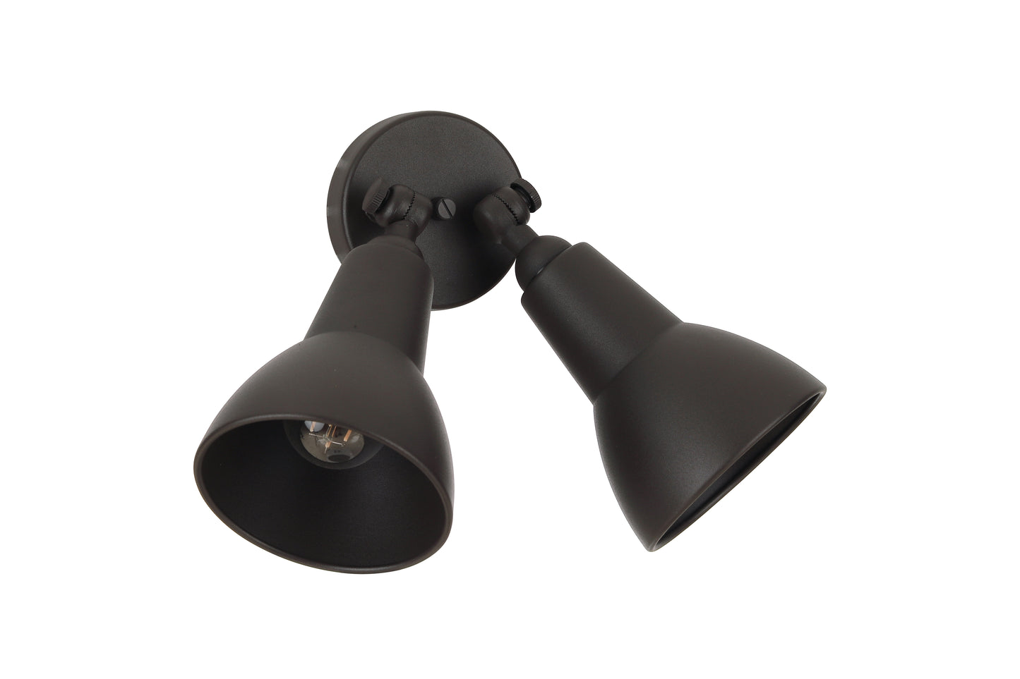 Z402-DTZ - Flood Light 2 Light 11" Outdoor Flood - Dark Textured Bronze