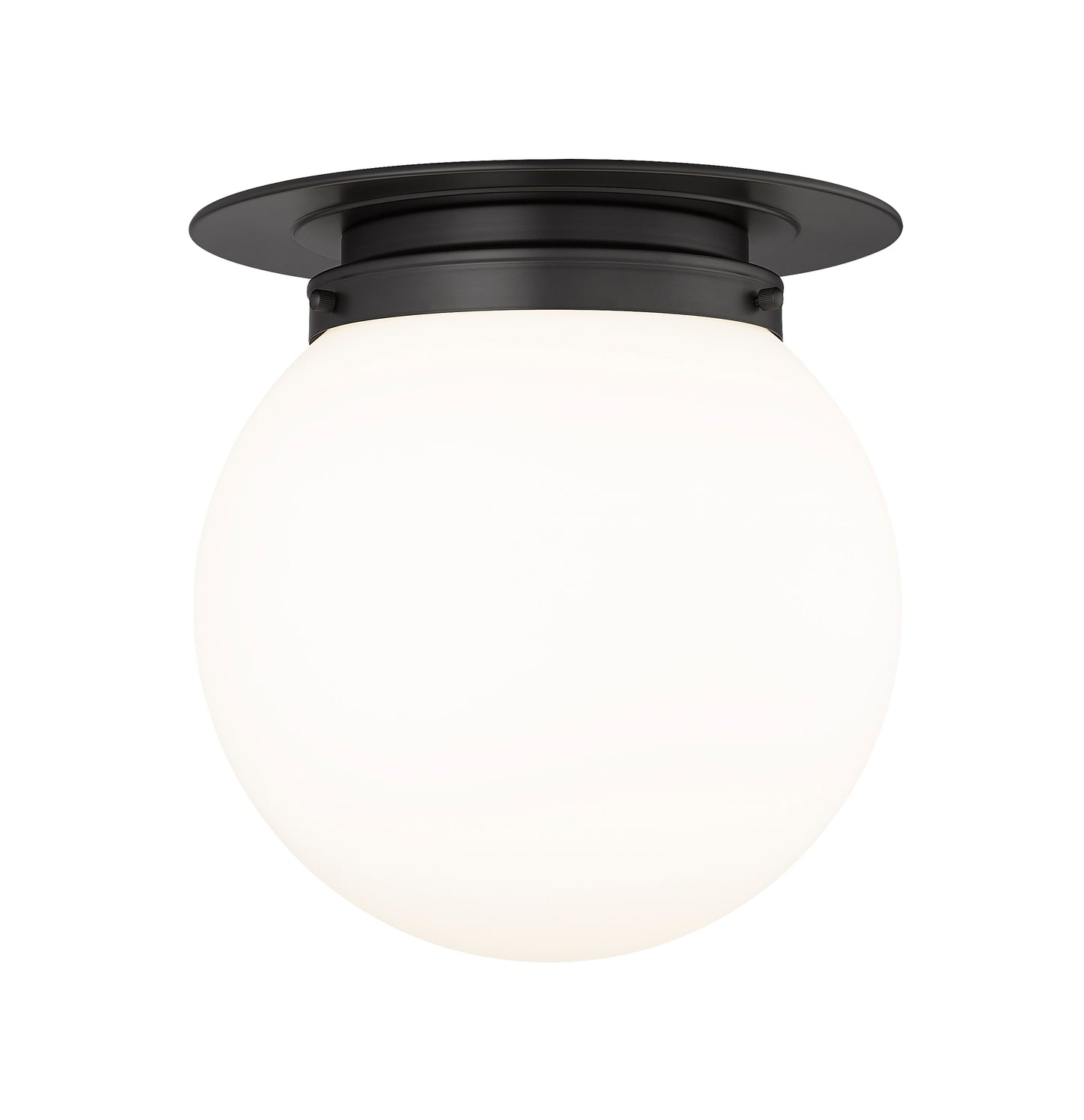 7505F13-MB - Calhoun 1 Light Flush 13" Mount - Matte Black