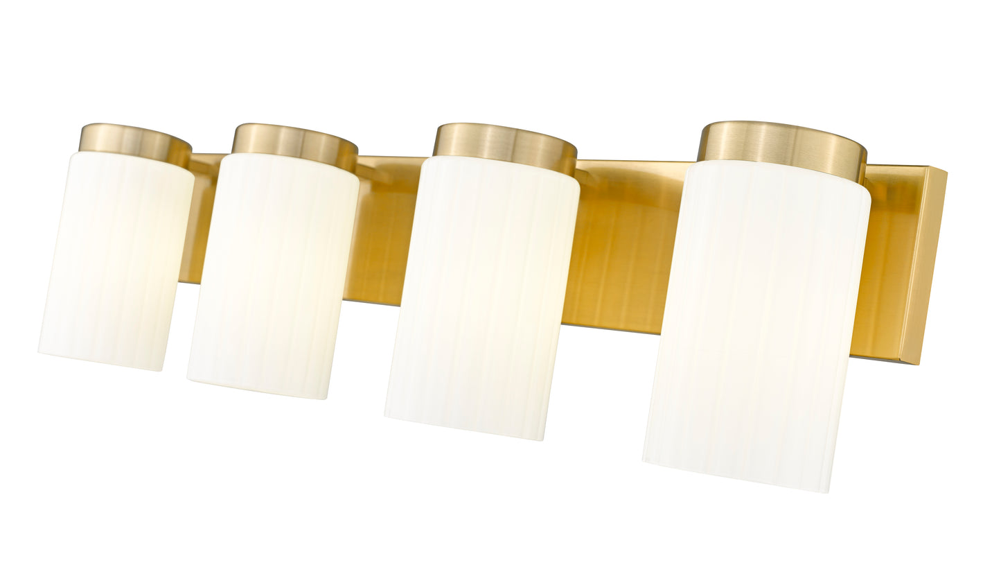746-4V-LG - Burk 4 Light 30" Vanity - Luxe Gold