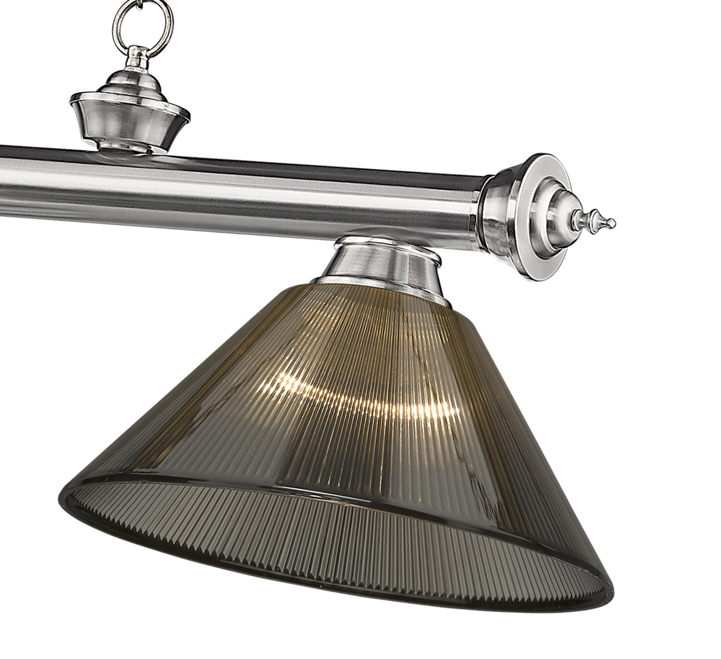 2306-3BN-ARS - Cordon 3 Light 57" Billiard - Brushed Nickel