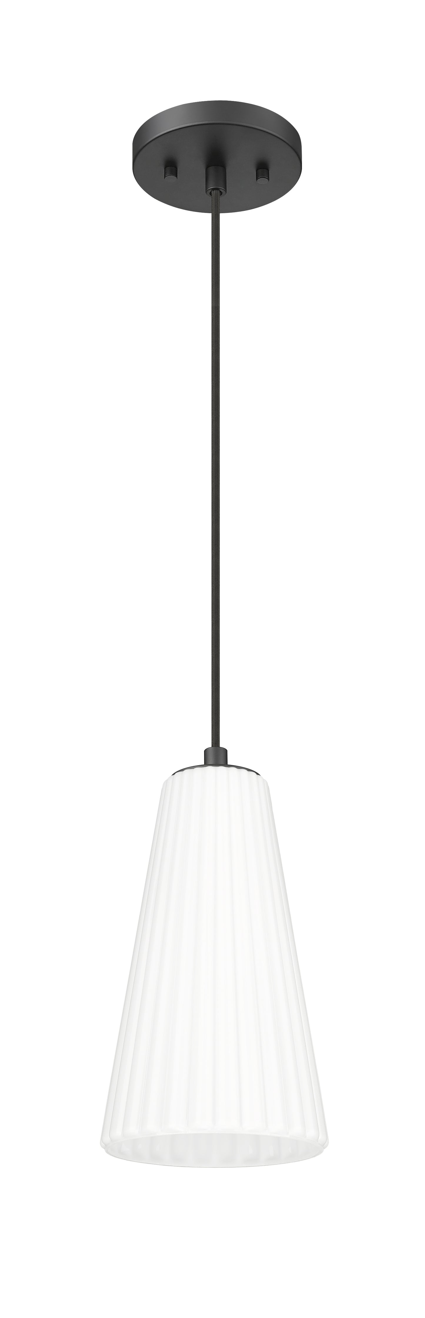 3043P6-MB - Farrell 1 Light 6" Pendant - Matte Black