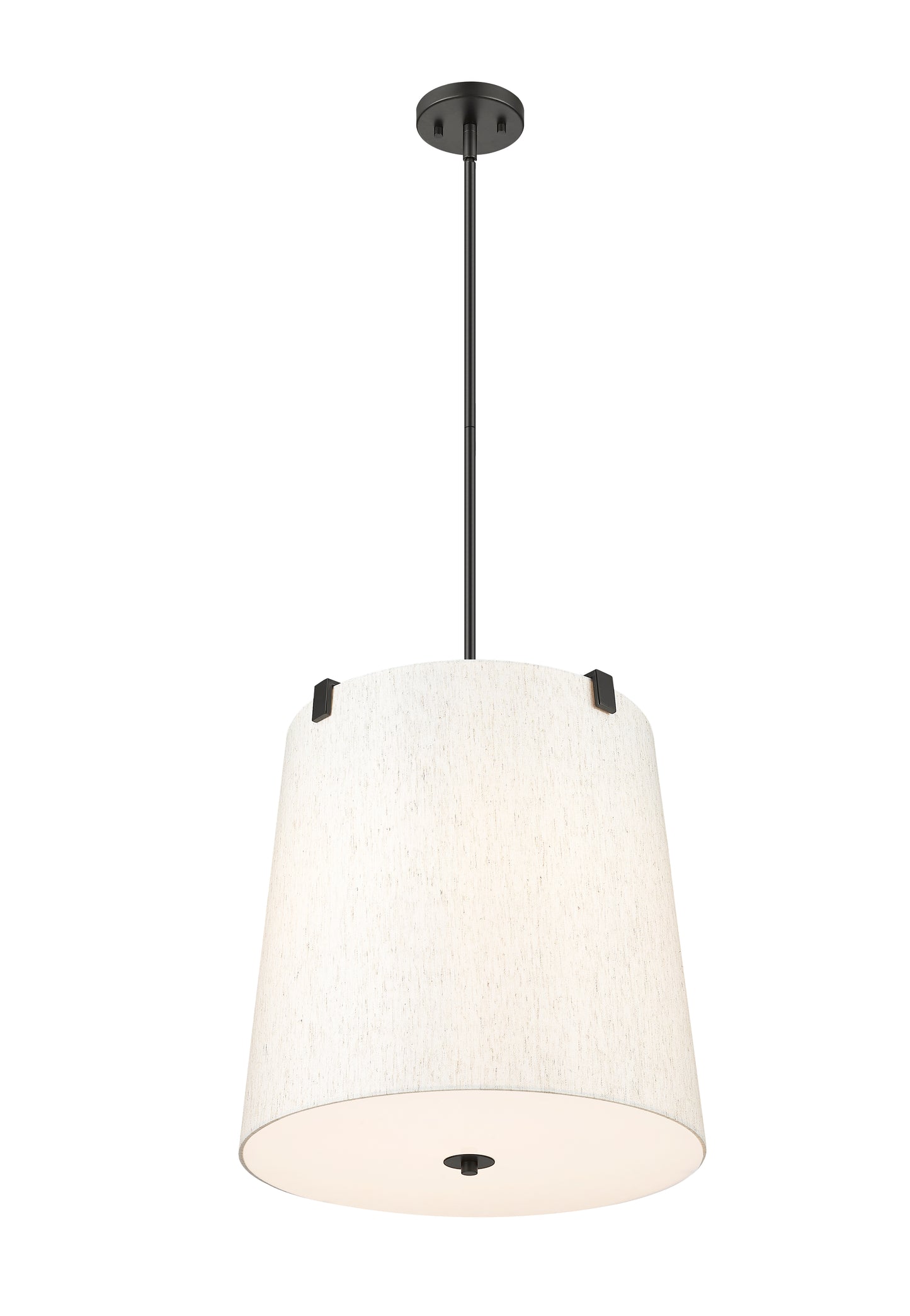 3502P18-MB - Weston 5 Light 18" Pendant - Matte Black