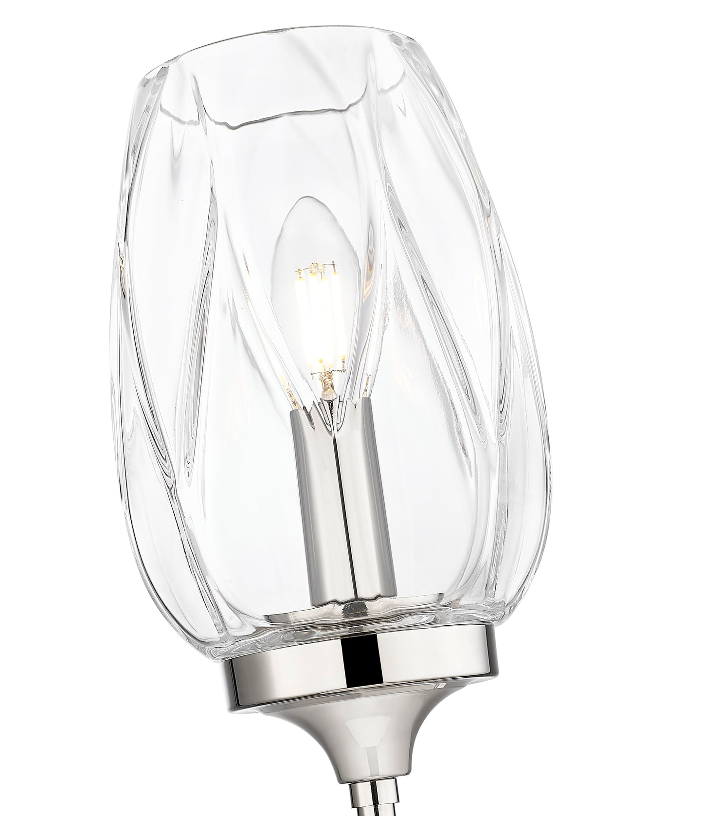2014-1S-PN - Cassian 1 Light Wall 26" Sconce - Polished Nickel