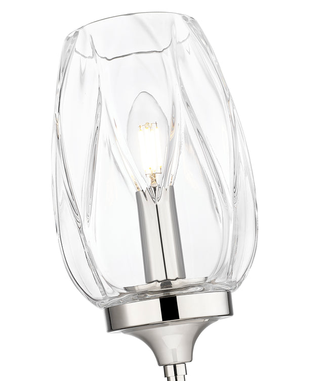 2014-1S-PN - Cassian 1 Light Wall 26" Sconce - Polished Nickel