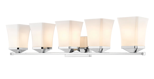 1939-5V-CH - Darcy 5 Light 38" Vanity - Chrome