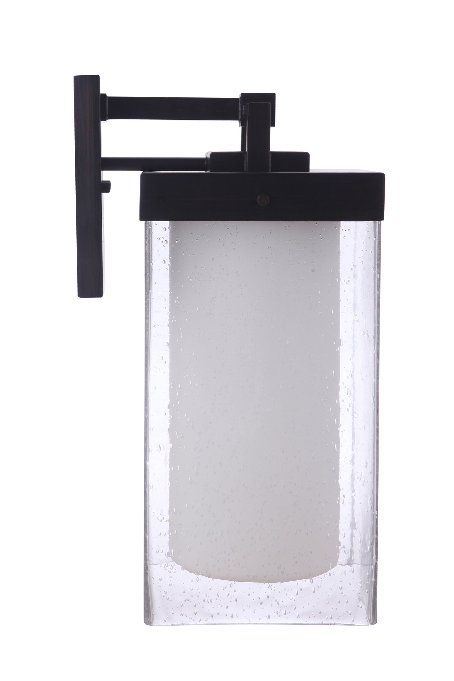 ZA5604-MN - Hayner 1 Light 16" High Outdoor Wall Lantern - Midnight
